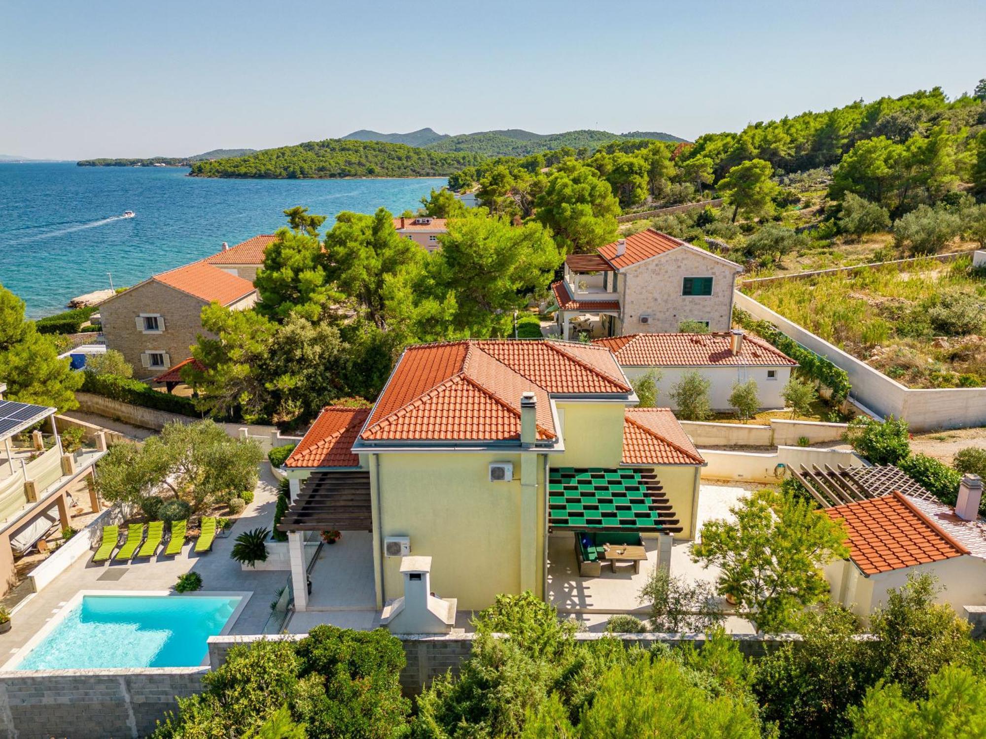 Villa Tatijana Zadarvillas Куклица Екстер'єр фото
